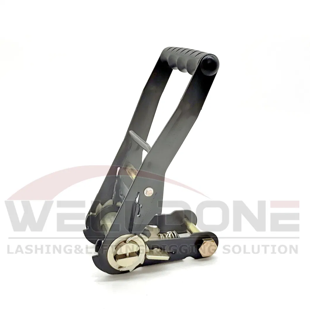 2inch 50mm 3t 4t 5t 5000kg Plastic Finger Line Handle Ratchet Buckle for Tie Down Strap