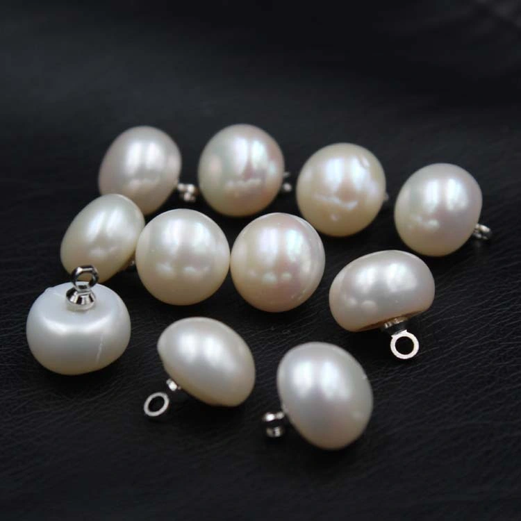 White Pearls Studs Beads DIY Crafts Leather Bag Shoes Clothes Decoration